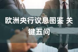 欧洲央行议息图鉴 关键五问